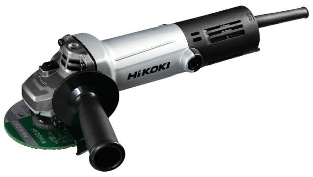 HiKOKI 電子ディスクグラインダ G10SLA 100V サイドハンドル付 砥石径100mm アルミボディ 低速高トルク ハイコーキ 日立