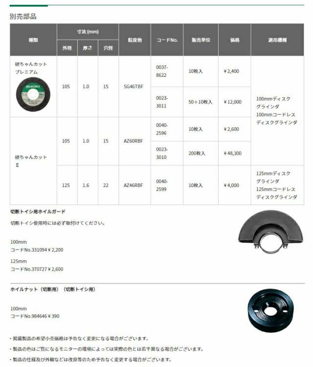 HiKOKI 電子ディスクグラインダ G13B2 100V サイドハンドル付 砥石径