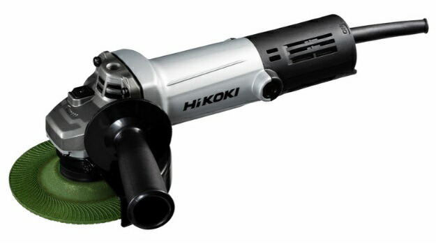 HiKOKI 電子ディスクグラインダ G13SHA(E) 100V 3P可倒式プラグ付 サイドハンドル付 砥石径125mm アルミボディ ハイコーキ 日立