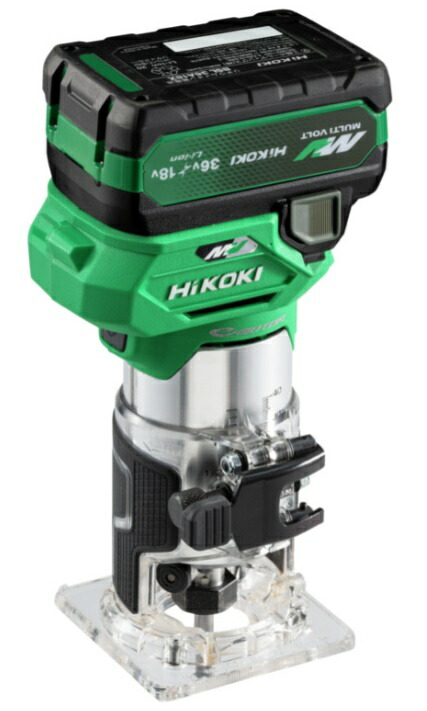 HiKOKI コードレストリマ M3608DA(XPZ) マルチボルト(BSL36A18X)+急速充電器(UC18YDL2)+システムケース付 日立 ハイコーキ