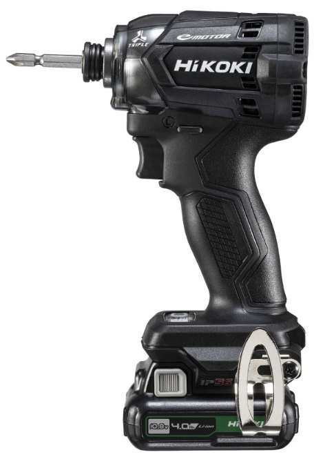 HiKOKI コードレスインパクトドライバ WH12DCA(2LSB) ストロングブラック バッテリ(BSL1240M)x2個+急速充電器(UC12SL)+ケース付 10.8V対応 ハイコーキ 日立 在庫の通販は