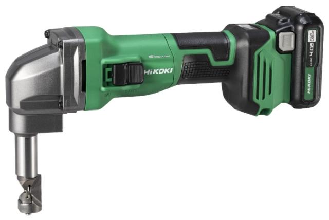 HiKOKI コードレスニブラ CN12DA(LS) バッテリ(BSL1240M)+急速充電器(UC12SL)+システムケース2付 10.8V対応 日立 ハイコーキ