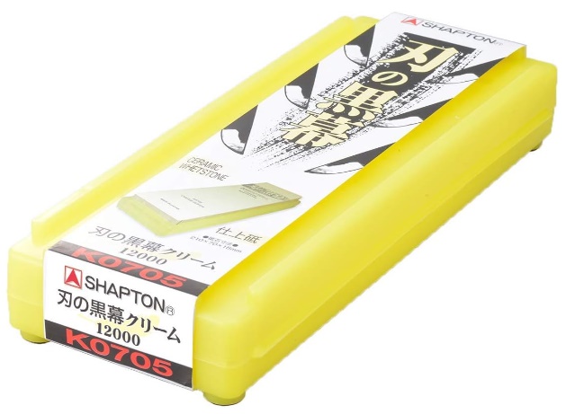 プロ仕様 シャプトン SHAPTN 刃の黒幕 セラミック砥石 K0705 クリーム #12000 小型便 在庫