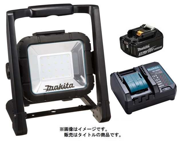 マキタ 充電式LEDスタンドライト ML805+バッテリBL1830B+充電器DC18WC付 LEDライト AC100V/14.4V/18V対応 makita オリジナルセット品