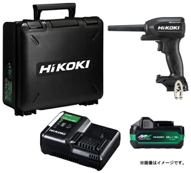在庫 HiKOKI コードレスエアダスタ RA18DA(NNBL)+バッテリ