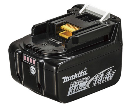 純正品 (マキタ) リチウムイオンバッテリー BL1430B 14.4V 3.0Ah A-60698 残容量表示・自己故障診断付き