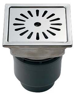 カクダイ 4286-150 角型排水ユニット 呼50・75VU管兼用 KAKUDAI ’