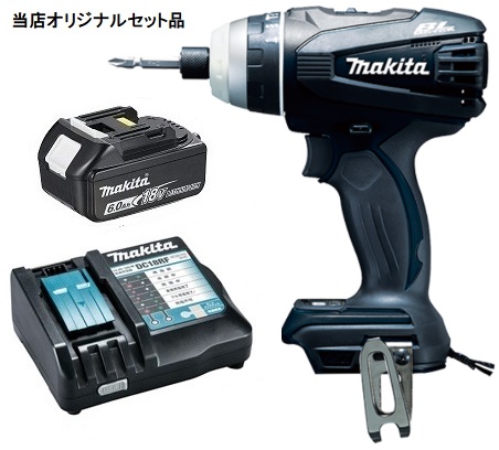 インパクトドライバー マキタ電池使用可能 本体+4.0Ah電池+充電器 マキタ TD171DGXAB 18V 充電式インパクトドライバー 廃番送料無料