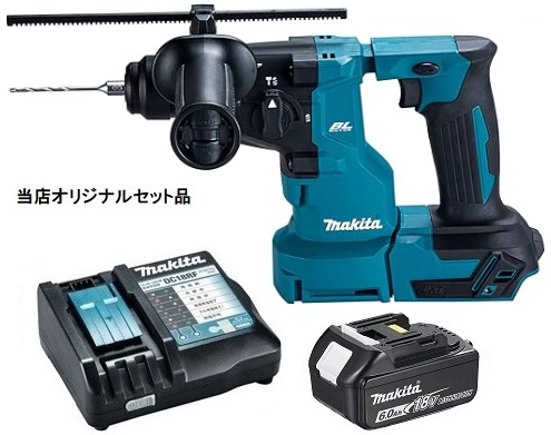 マキタ 充電式ハンマドリル HR183DZK+バッテリBL1860B+充電器DC18RF付 18V対応 makita 当店オリジナルセット品 ケース付