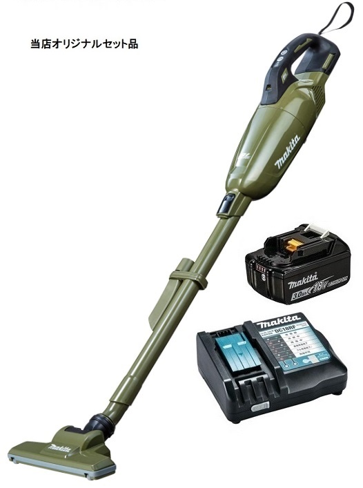 Makita 充電式クリーナーCL284FD オリーブグリーン 収納ケース付 Makita 充電式クリーナーCL284FD オリーブグリーン 収納ケース付
