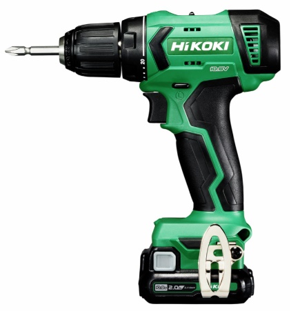 HiKOKI DS12DA(2BS) コードレスドライバドリル 2.0Ahバッテリー(BSL1220M)x2個+急速充電器(UC12SL)+ケース付 10.8V対応 ハイコーキ 日立の通販は