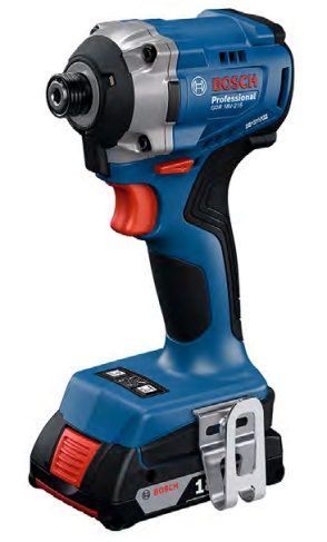 (ボッシュ) GDR18V-215 コードレスインパクトドライバー 2.0Ahバッテリーx2個+充電器+キャリングケース付 18V対応 BOSCH 19,870円