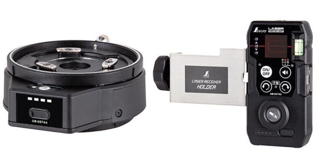 シンワ 69748 自動追尾回転台 受光器セット LEXIAレッド用 。 メジャー