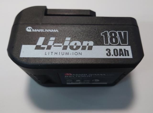 丸山製作所 BSL1830JP バッテリ 245007 リチウムイオンバッテリー18V