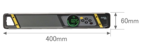 STS DL400GL 防水型レーザー付デジタル傾斜計 LED液晶防水型モデル