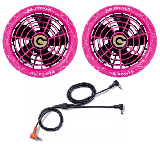 長信ジャパン GF1-P スクランブルピンク 28V対応ファンセット GB-POWER