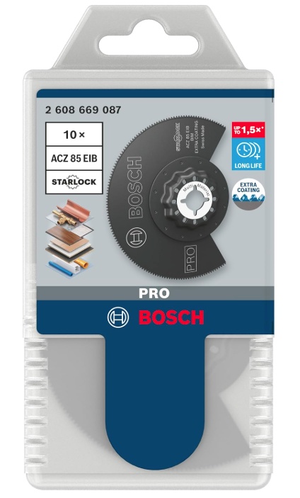 ボッシュ ACZ85EIB/10 PRO マルチツールブレード 10枚入 2608669087 木材＆金属用 スターロック STARLOCK BOSCH 小型便 在庫
