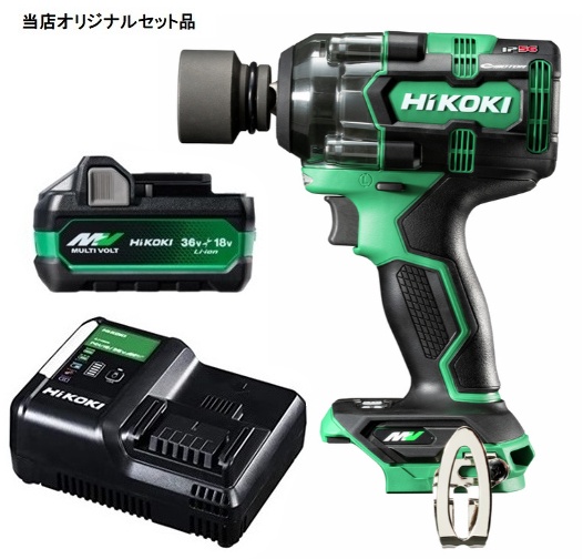 HiKOKI コードレスインパクトレンチ WR36DH(NN)+バッテリ HiKOKI コードレスインパクトレンチ WR36DH(NN)+バッテリ