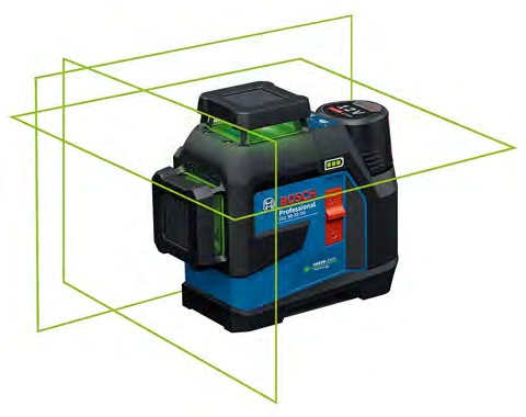 (ボッシュ) GLL90-33XG レーザー墨出し器 グリーンレザー フルライン 水平4ライン・垂直4ライン BOSCH_1
