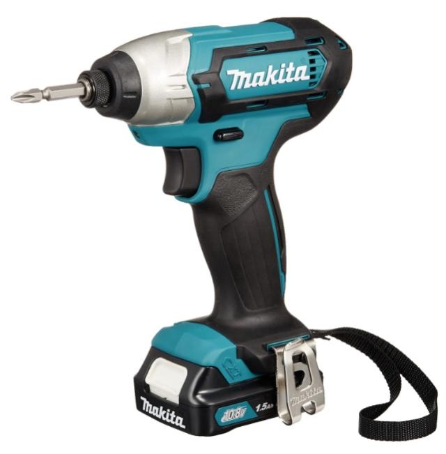 マキタ 充電式インパクトドライバ TD110DSHX リチウムイオン1.5Ah 締付けトルク＆スピード向上 10.8V対応 在庫