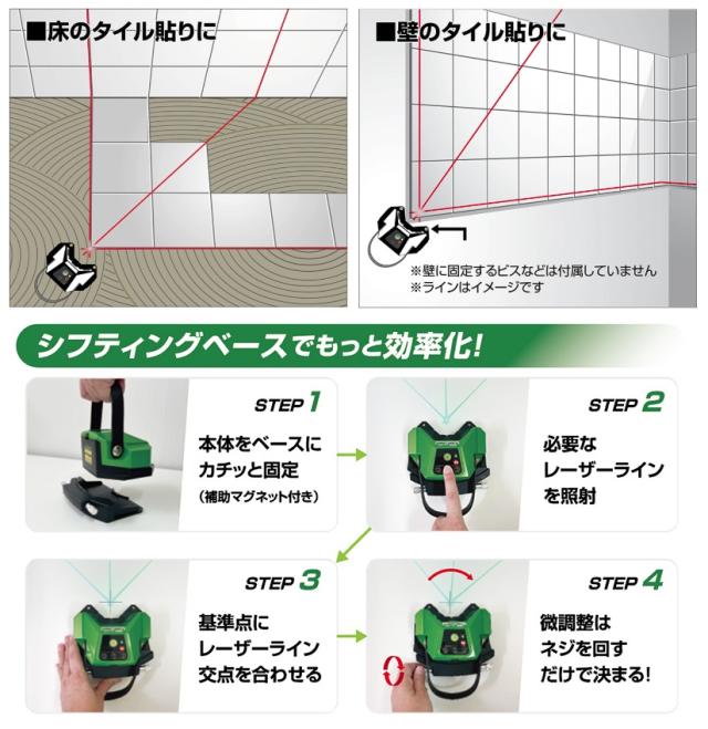KDS FL-1N フロアレーザーN 本体寸法125x98x64mm ムラテックKDS 。_3