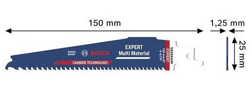 (ボッシュ) S959XHM/10 EXPERT セーバーソーブレード 10枚 2608902333 木材＆金属用 マルチ建材用 レシプロソー BOSCH ネコポス可 New_1