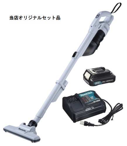 マキタ 充電式クリーナ CL200FDZW+バッテリBL1015+充電器DC10SA付 10.8 