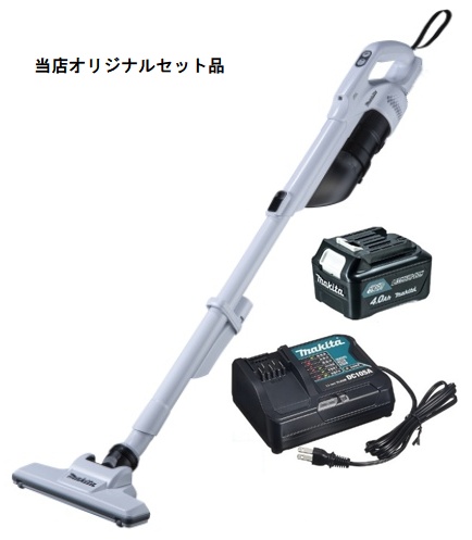 マキタ 充電式クリーナ CL200FDZW+バッテリBL1040B+充電器DC10SA付 10.8V対応 makita オリジナルセット品