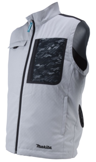 (マキタ) FV221DZL 充電式ファンベスト グレー サイズ L ベスト 服地のみ エルゴライト makita