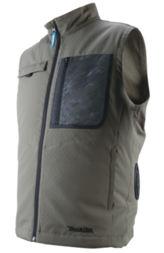 (マキタ) FV221DZLO 充電式ファンベスト オリーブ サイズ L ベスト 服地のみ エルゴライト makita