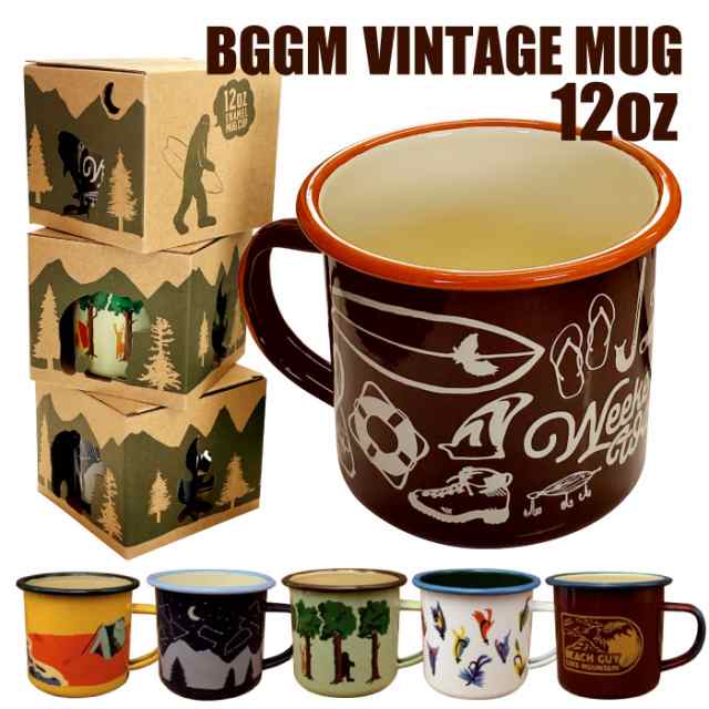 Bggm Vintage Mug ヴィンテージマグ ホー28マグカップ エナメル アウトドアグッズ キャンプ あす楽 の通販はau Pay マーケット Bee8