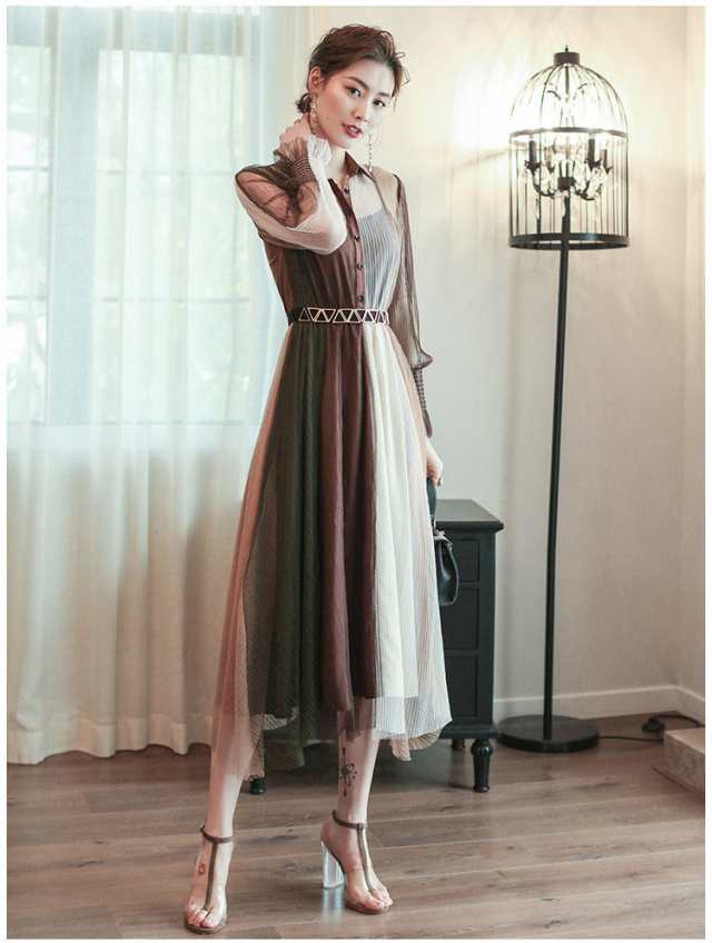 メカニカル ロングワンピース ドレス - 通販 - www.bijoux-sucres.com