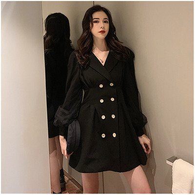 ワンピース きれいめ ミニ丈 ショート丈 コート風 長袖 シースルー 透け感 ダブル 大人 上品 ミニワンピース ベージュ ブラック 黒 大人の通販はau Pay マーケット Evergreen エバーグリーン