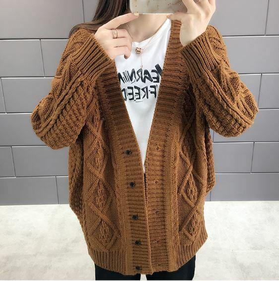 ニットカーディガン レディース カーディガン ニットカーディガン 大きいサイズ 春 アウター レディース ロングカーディガン 秋冬 ざっくの通販はau Pay マーケット Evergreen エバーグリーン