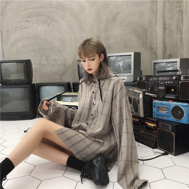 シャツジャケット レディース アウター ジャケット シャツジャケット ビックシルエット チェック柄 シャツ パーカー 春 冬 大きいサイズ の通販はau Pay マーケット Evergreen エバーグリーン
