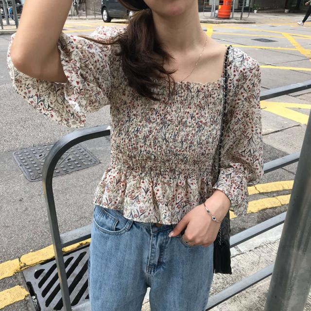 レディース トップス 半袖 レディース シャツ ブラウス 半袖 花柄 フリルブラウス レディース ブラウス オフショルダー トップス フリの通販はau Pay マーケット Evergreen エバーグリーン