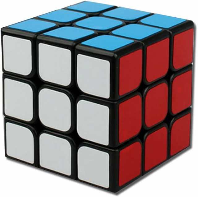 マジックキューブ 立体パズル 3x3x3 世界基準配色 回転スムーズ 安定感