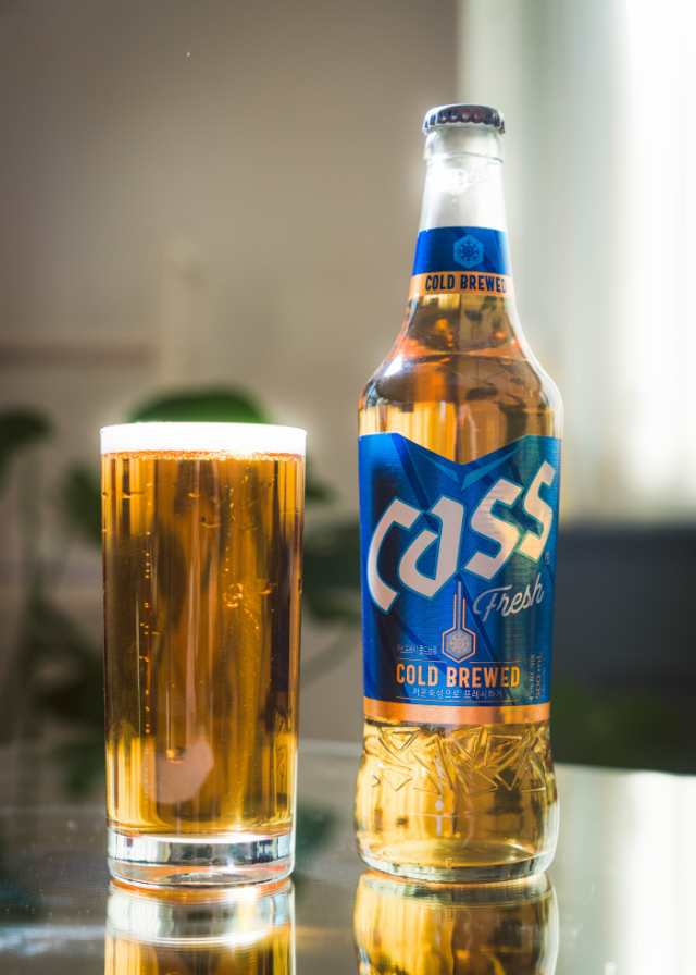 韓国ビール飲み比べセット CASS ビール(瓶) 500ml x 3本 + TERRA