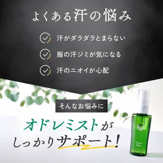 【送料無料】制汗剤・デオドラント【オドレミスト  50ml】od1【医薬部外品】[消臭ミスト/デオドランドスプレー/わき/ワキ/脇/足/ワキガ/加齢臭/無香料]進学・就職・汗対策♪