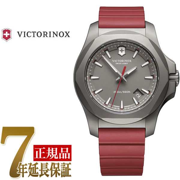 Victorinox ビクトリノックス Inox Titanium イノックス タイタニウム メンズ 腕時計 アナログ クォーツ グレー レッド 249115の通販はau Pay マーケット 1more ワンモア