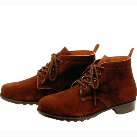 安全靴 耐熱用 アオキ 熱 耐熱 耐油 JIS 耐熱用靴 編上靴 紐タイプ 青木産業 ATENEO（アテネオ） 1602 茶 23.5〜28.0ｃｍ (w01035)