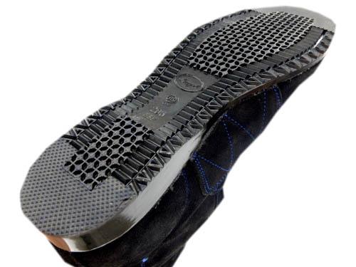 安全靴 安全半長靴 港鳶 N4000 高所用 セーフティブーツ 鉄製先芯 25〜28.0cm ブラック 黒 (w01592)