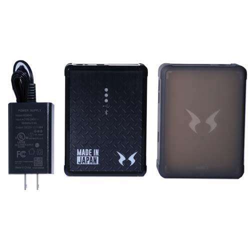 空調ウェア用 12Vバッテリーと充電器とケースのセット RD9291J サンエス 空調風神服 アタックベース (w06539)