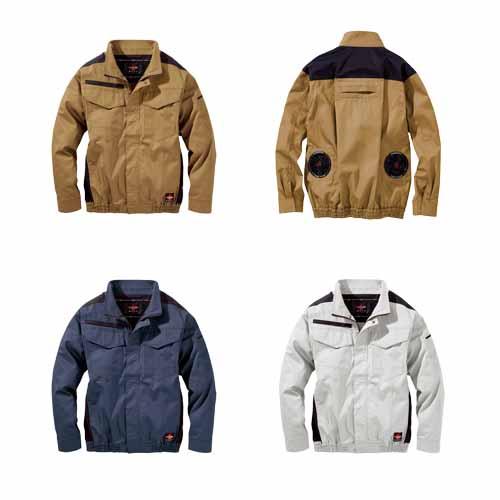 HONO 空調服 V4211 4L ホワイト（2着） 村上被服 HOOH V4211（服のみ