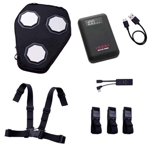 マルチペルチェセット 八角形 PM888  村上被服 HOOH 快適ウェア (w07224)