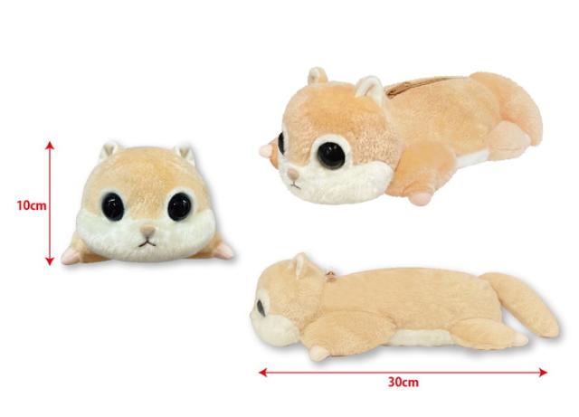 ぬいぐるみ ばら モモンガ なんだモン ももぴん (エゾモモンガ