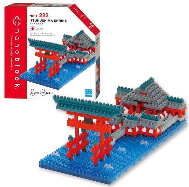 送料無料 ナノブロック Nanoblock 厳島神社大鳥居 難易度3 Nbh 222の通販はau Pay マーケット トイスタジアム