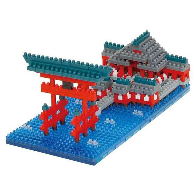 送料無料 ナノブロック Nanoblock 厳島神社大鳥居 難易度3 Nbh 222の通販はau Pay マーケット トイスタジアム