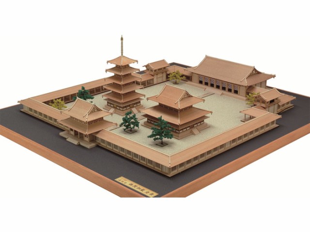 ウッディジョー 1/75 当てはめよ 三佛寺 投入堂 ウッディジョー 1/75 当てはめよ 三佛寺 投入堂