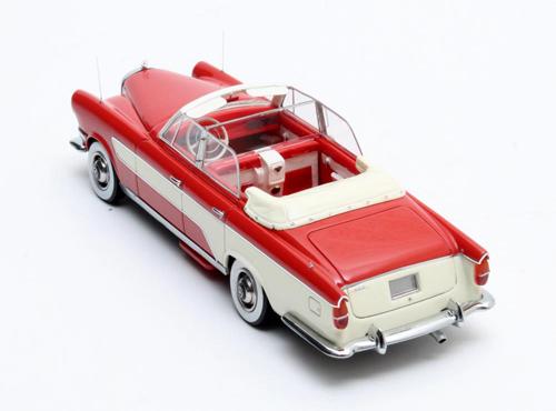 【送料無料】メルセデス Ghia 300C Allungata カブリオ 1956 レッド/ホワイト 1/43スケール 国際貿易
